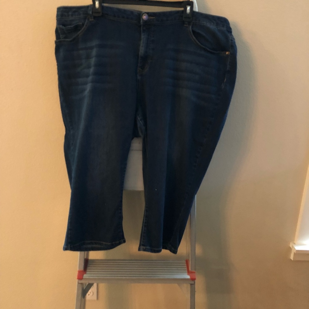 Size 26 Lane Bryant Stretch Capris